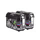Комплект Странични Куфари за Мотоциклет 28л в Черен Цвят