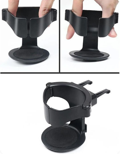 Car Cup Holder with Mobile Mount 1 Slot for AC Vent