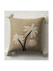 Gofis Home Decorative Pillow Case Azael from 100% Cotton Azael 582 45x45cm