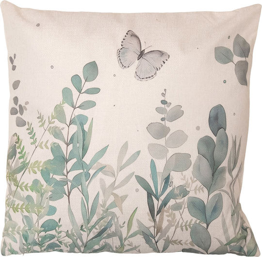 Viopros Printed Sofa Cushion 45x45cm