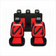 Set Custom Universal Nero Red Seat Covers Hyundai