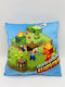 Mojang AB Παιδικό Διακοσμητικό Μαξιλάρι Πράσινο 38x38εκ.