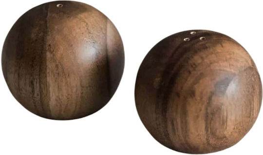 Hermia Wooden Salt Pepper Set 2 Pieces