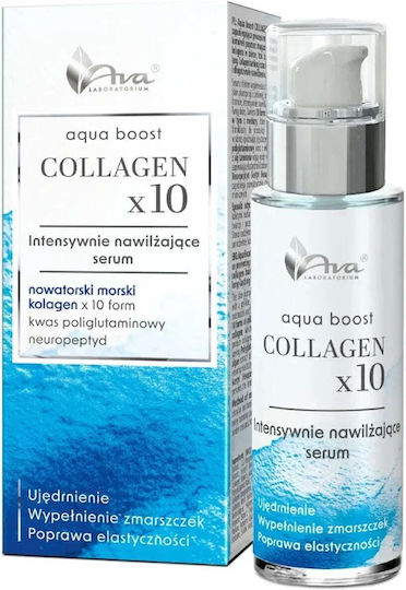 Ava Laboratorium Aqua Boost Serum Hidratant Pentru Față cu Colagen 30ml