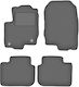 Velour Car Mats Graphite Mitsubishi Colt Vi Hb 5d 2004-2008