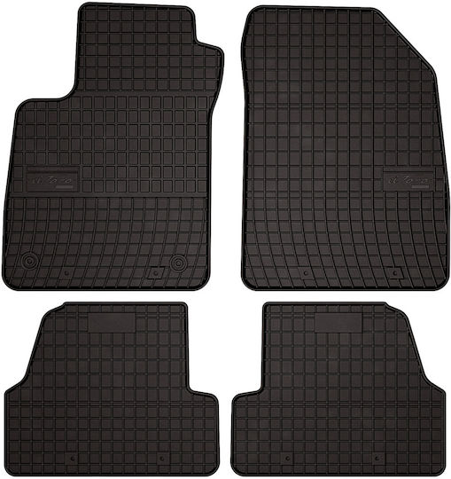 Rubber Car Mats Opel Mokka Crossover 2012-2016 Black Fitted