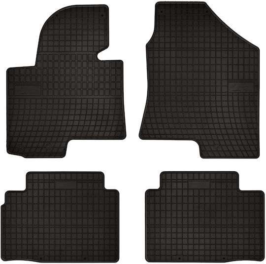 Rubber Car Mats Hyundai Tucson Ii Suv 2009-2015 Black Fitted