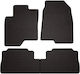Rubber Car Mats Chevrolet Captiva Suv 2006-2017 Black Fitted