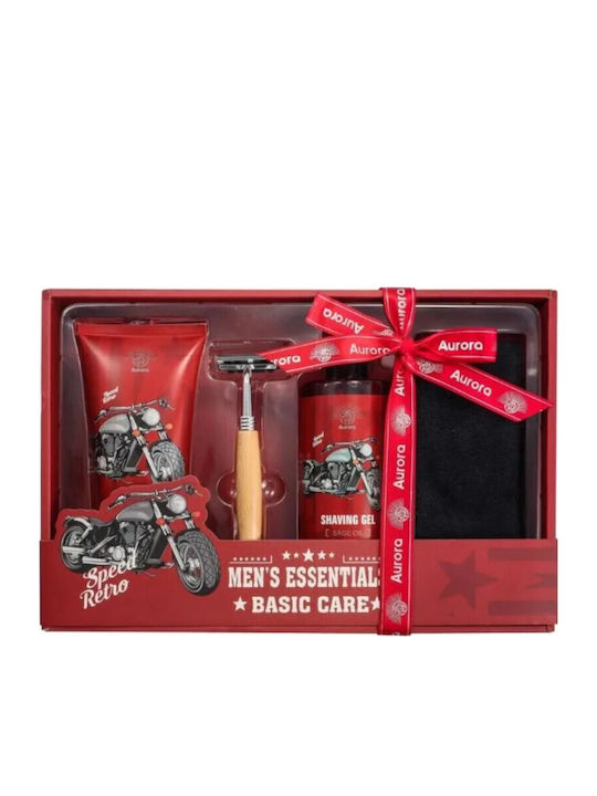 Aurora Natural Men's Essential Set Îngrijire 4 Bucăți