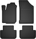 Car Rubber Mats Set 4 Pcs Universal Toyota Prius Iii Plus Hatchback 2011-2015