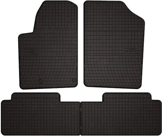 Rubber Car Mats Peugeot Partner I Kombivan Tepee 1997-2010 Black Fitted