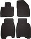 Rubber Car Mats Honda Civic Viii Ufo Hatchback 2006-2012 Black Fitted