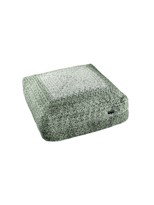 Bean Bag Stool Waterproof Shades Olive 65x65x30cm
