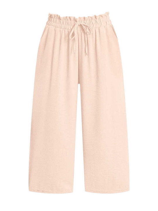 Celestino Zip-Culottes mit Volant in der Taille...
