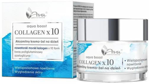 Ava Laboratorium Aqua Boost Ενυδατική Κρέμα Προσώπου Ημέρας με Κολλαγόνο 50ml