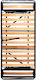 Slats for Single Mattress 75x180cm Sliding with Mechanism