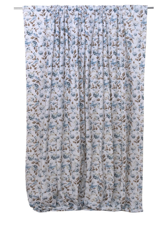 Viopros Κουρτίνα με Τρέσα Μίνα Μίνα 140x270εκ.