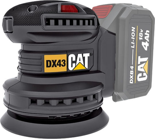 CAT DX43B Șlefuitor Excentric 125mm cu Baterie 18V Solo
