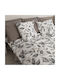 Charalambidis Textiles Salonica Σετ Μαξιλαροθήκες Καφέ 52x72εκ.