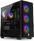 Vengeance Gamer's Choice Ascension-V5 Гейминг Настолен Компютър (Ryzen 5-8400F/32GB DDR5/1.0TB SSD/GeForce RTX 5060 Ti/Без Операционна Система)