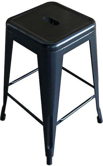 Bar Metal Stool Black