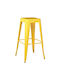 Scaun Metalic De Bar Pentru Exterior Intra Galben 001c1389886499
