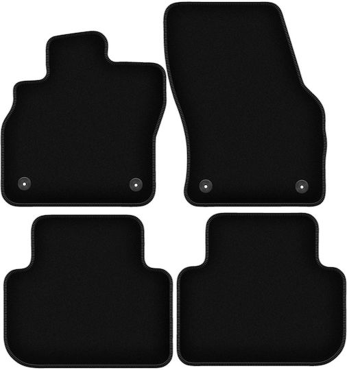 Basic Velour Mats Black Audi Q3 Sportback 2019
