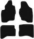Basic Black Velour Mats Mitsubishi Pajero Iii Off-road 1999-2006