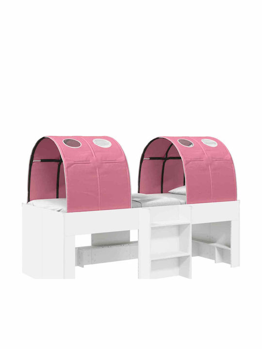 Pat Pentru Copii Pat Loft Single Alb
