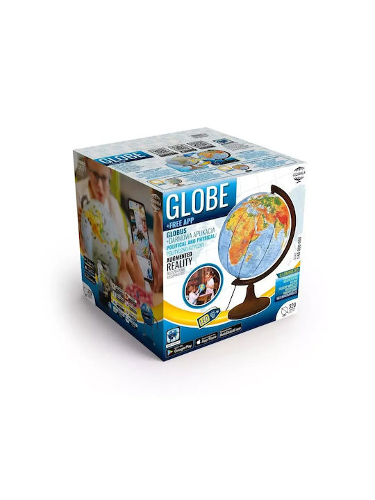 Multi Globe Ar 32cm Illuminated Political-physical Globe