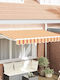 vidaXL Garden Awning Frame with LEDs 3x2m