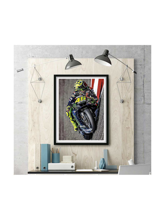 Poster Motogp Valentino Rossi Gp008 40cm X 50cm...