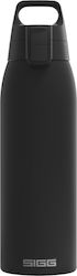Sigg Термос 1л Черен