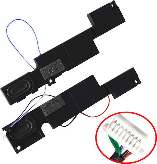 Speaker Set Ηχεία Ζευγάρι Laptop Dell Inspiron 16 5625 P117f P117f005 5620 Ddr4 0tp8pt Tp8pt 023.400ph.0011 023.400ph.0001 Odin 16un Cn-0tp8pt-zle00-242-02rc-a00 Speakers Left+right Κωδ.1-spkr415