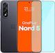 Bizon Smart Glass Tempered Glass Screen Protector Compatible Oneplus Nord 5 Transparent