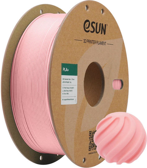 Esun PLA+ 3D Printer Filament 1.75mm Soft Pink 1kg