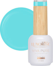 Luxorise Viva Pure Gel Nagellack Aquamarin Spic...