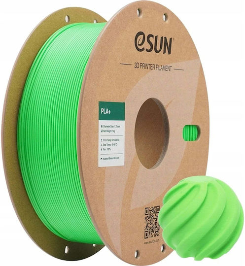 Esun PLA+ Филамент За 3D Принтер 1.75mm Зелен 1kg