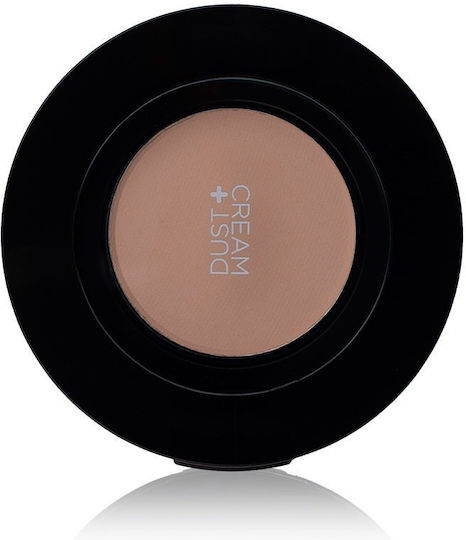 Dust+Cream Lidschatten Matte in Gepresster Form Beige 2g