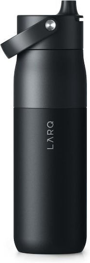 Thermos Bottle 680ml Swig Top Obsidian Black With Handle