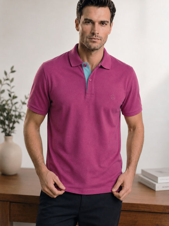 Tria Alfa Polo Violet Shirt
