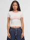 Women's Crop T-shirt White
