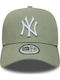 New Era Athletic Cap New York Yankees Mlb League Essential 60856249 Green-white