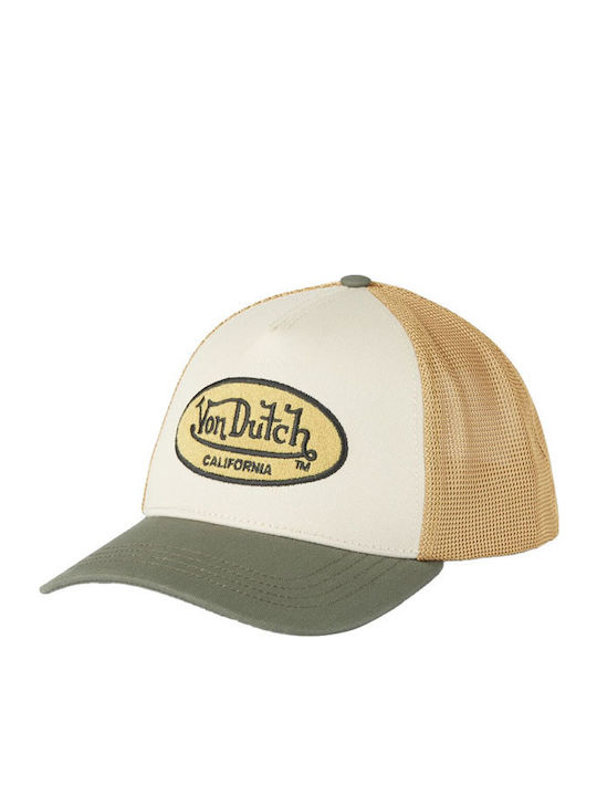 Von Dutch Καπέλο Terry Patch Cap Yellow