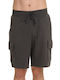 Herren Shorts Cargo Dunkelgrau
