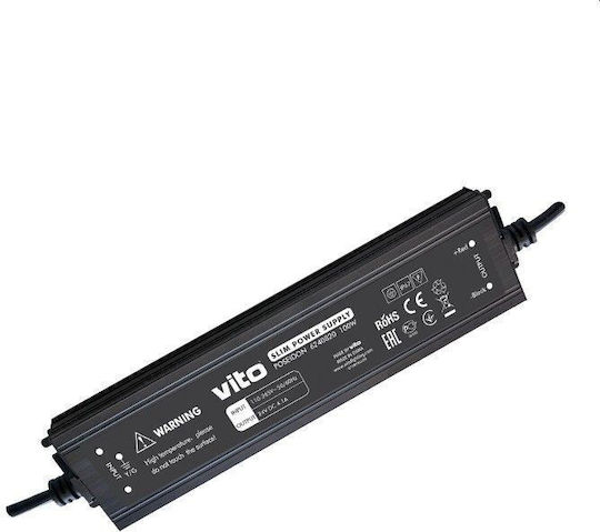 Vito Surse De Alimentare LED Etanșă IP67 Putere 100W Cu Tensiune De Ieșire 24V