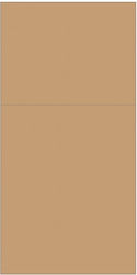 Χαρτοπετσέτα Airlaid Φάκελος Μπεζ 40x33 Cm 55gsm 75 Τεμάχια Finezza 4α-ατ-87 00026803