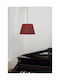 SteweHome SteweHome Deckenleuchte Rot für 20 Lampenbirnensockel E27 20x20x20cm