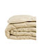 Single Woolen Quilt 150x200cm Beige