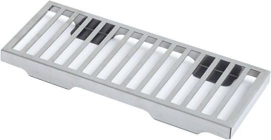 Roller Grill Неръждаема Скара За Печене За Риба 56x36см